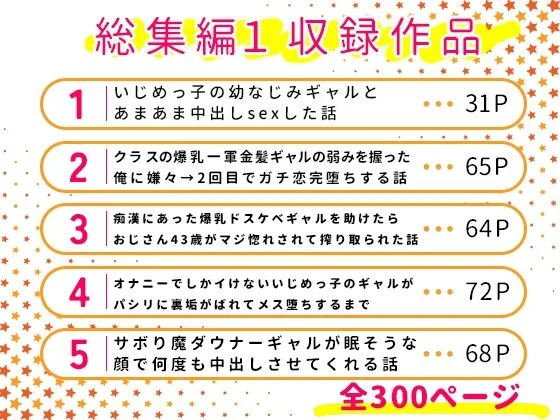 序盤シーン｜【総集編】生意気なギャルたち サンプル画像1